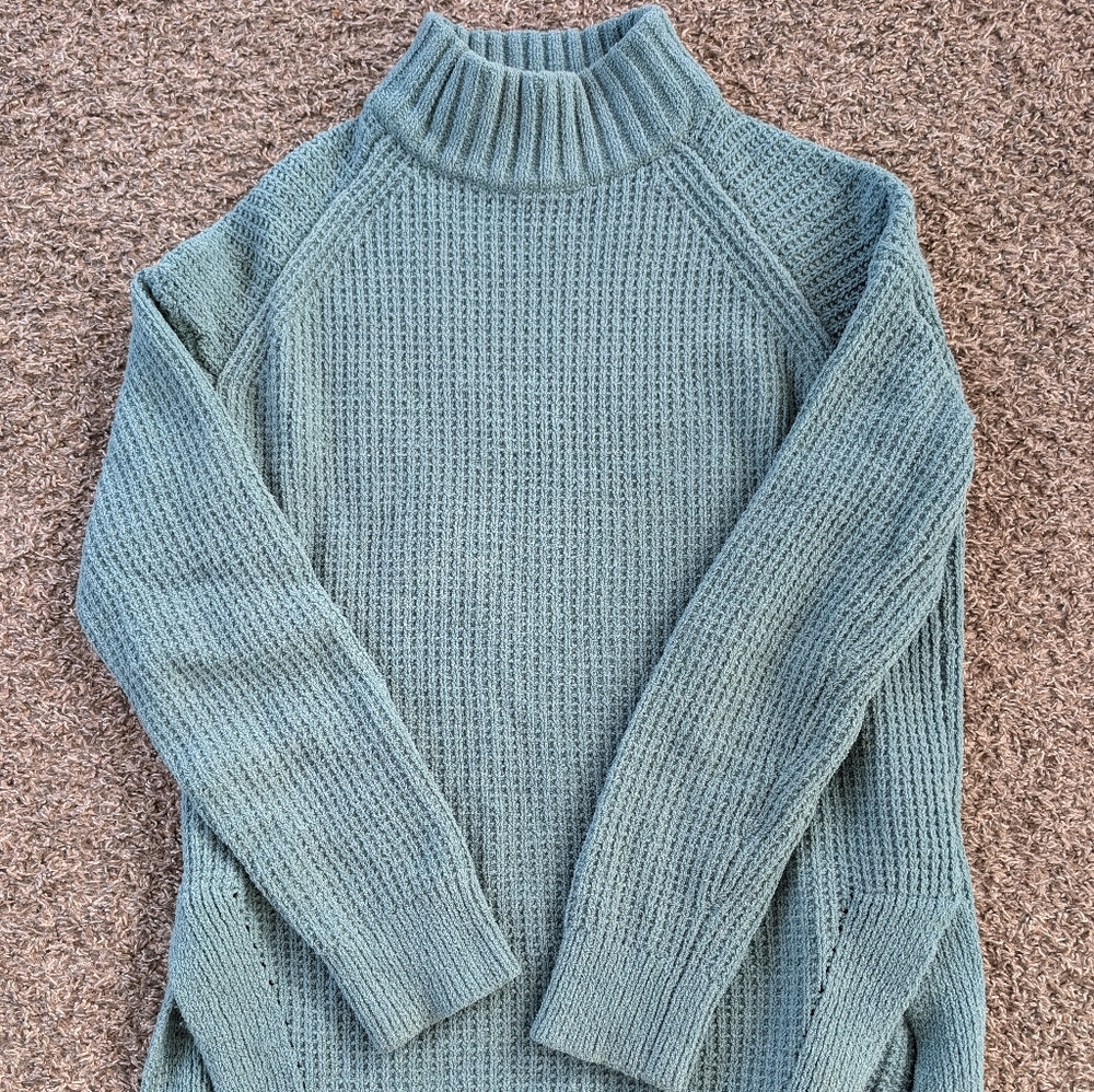 Women's XS A New Day Tunic Length Sweater Cozy Fall Winter